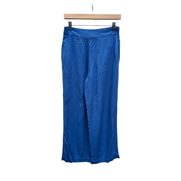 cloth & stone Pants - Cloth & Stone Womens Blue Ecovero Viscose Wide Leg‎ Pants Size S Easter Party